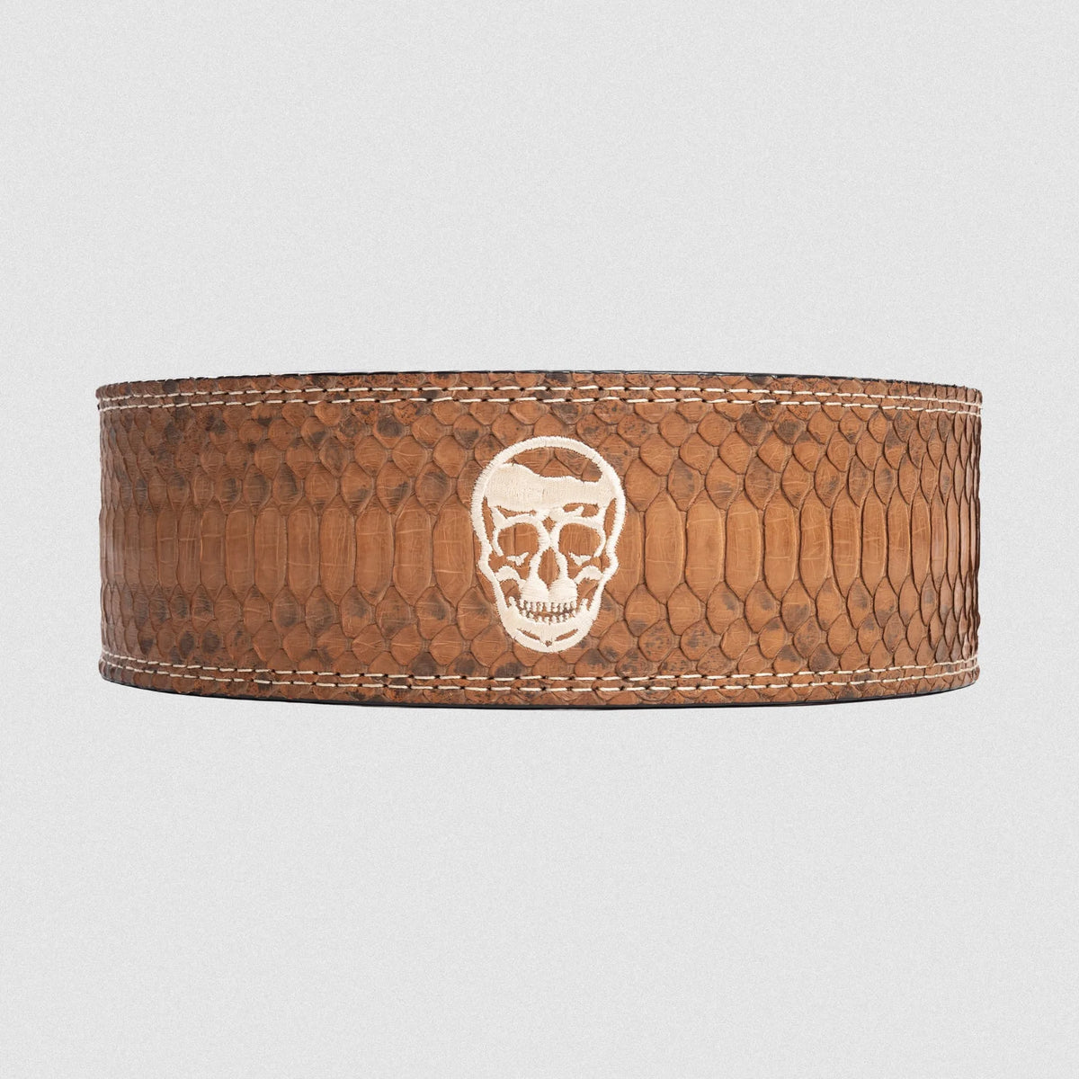 10MM Lever Belt - Saddle Python