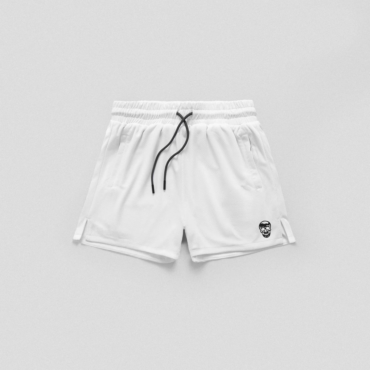 Core Skull Mesh Training Shorts - White