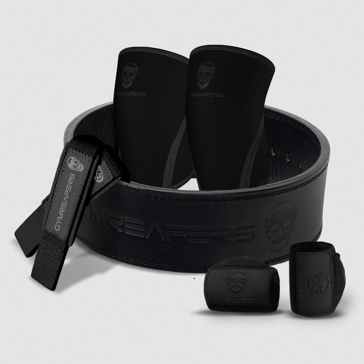 Gymreapers Strength Kit - 10MM Black Leather