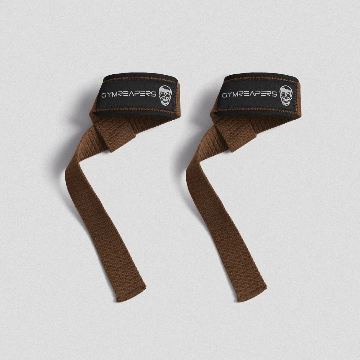 Lifting Straps | Premium Padded Weightlifting Straps - Brown