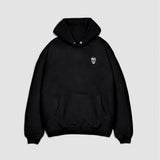 Heavyweight Hoodie - Black/White
